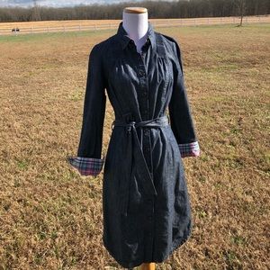 Boden 4long Denim shirt dress